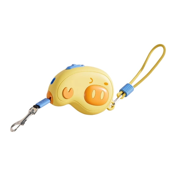 Miiottaa Cartoon Pig Pet Leashes With 360 Degree Swivels Design For Dog Up To 40lbs For Travel Walking Outdoor Activity Safe Gear