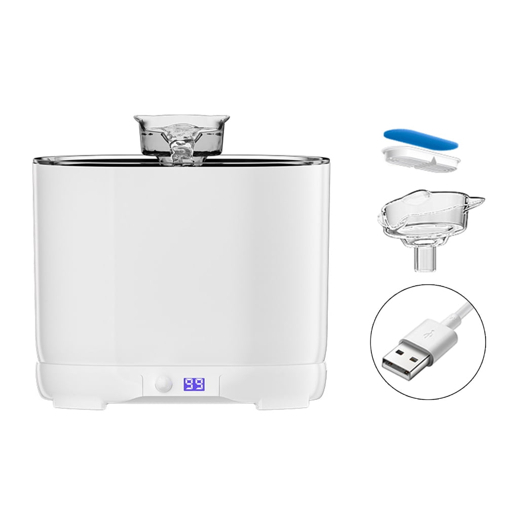 Miiottaa Cats Water Fountains Dogs Water Dispenser Big Capacity Super Mute Automatic Mute Waterer Gift for Cats