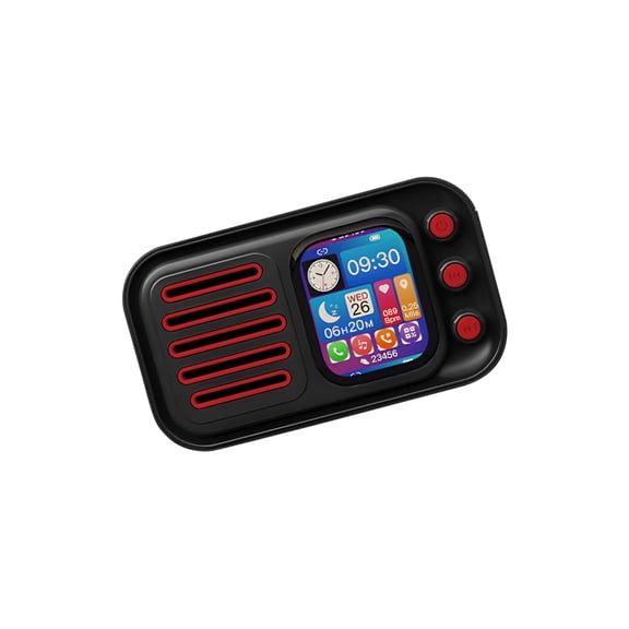 Miiottaa Compacts Design Music Speaker Featuring Integrated Smarts Alarm Clock and LED Screen for Easy Time Management