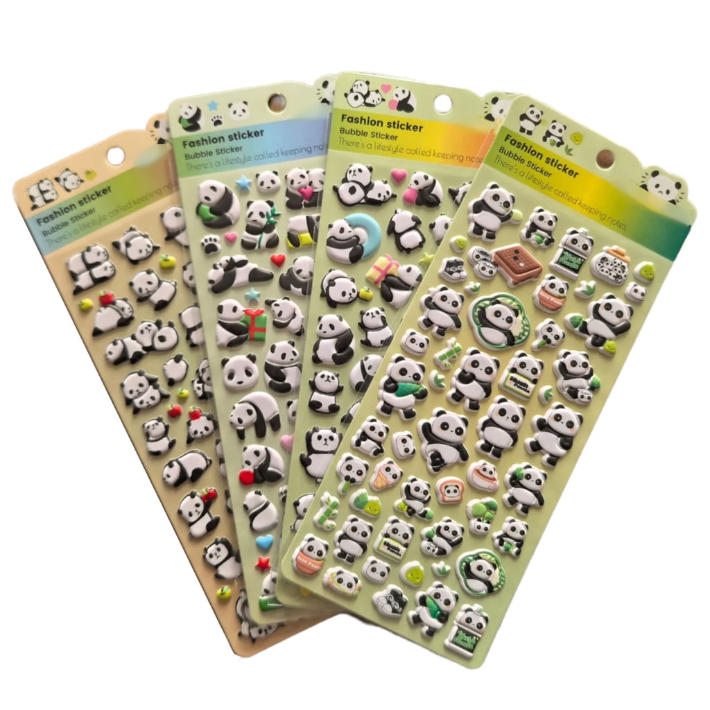 Miiottaa Cute Puffier Sticker for Kids, 3D Design Sticker for Boys ...