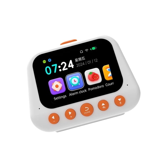 Miiottaa Digital Alarm Clock With Helper Feature For Reminders And Language Training