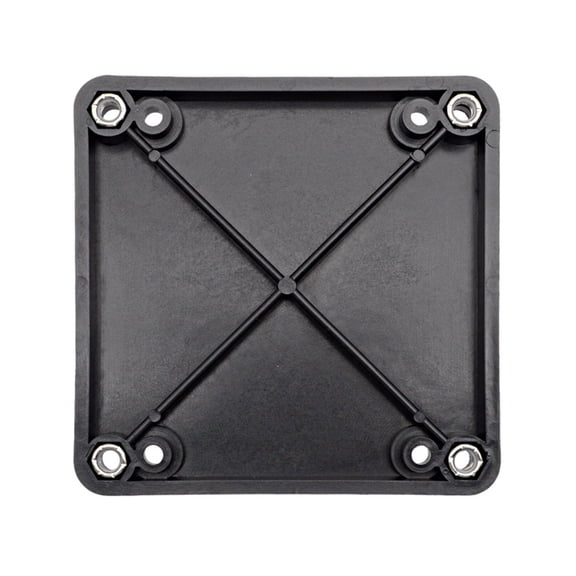 Miiottaa Downrigger Fixed Base Thickened Plate Boats Fishing Rig Mount Bracket Deep Sea Trolling Marine Mounting Plate Enduring