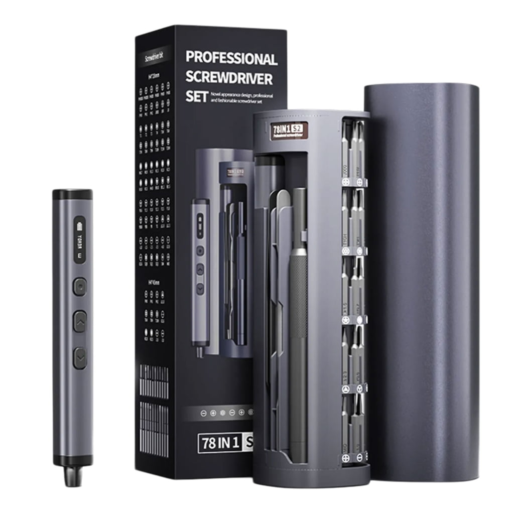 Miiottaa Electric Screwdriver Aluminum Body Shaft With Ergonomic Handle Design