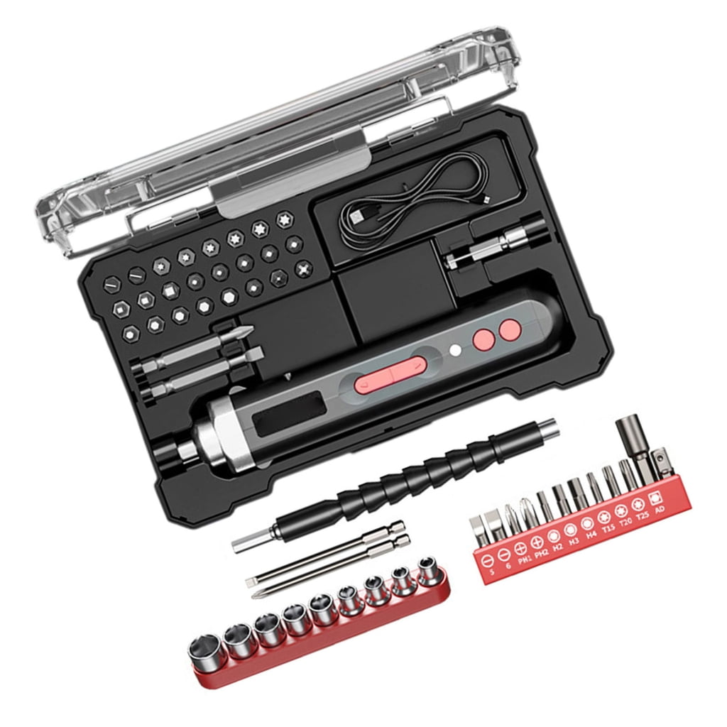 Miiottaa Electric Screwdriver With Precisions Torque Control Fast Charging Ergonomic Handle Multiple Bit Compatibility