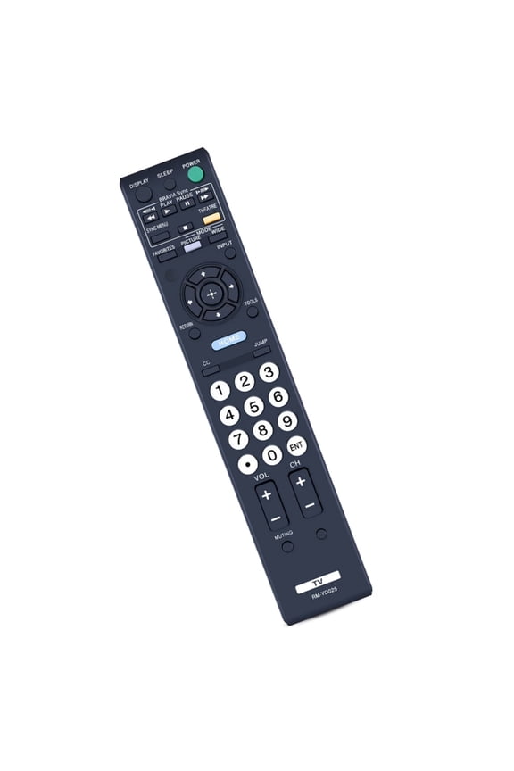 Ergonomic Grip and Simple Layout ABS Remote Offering Easy Operation for RM-YD025