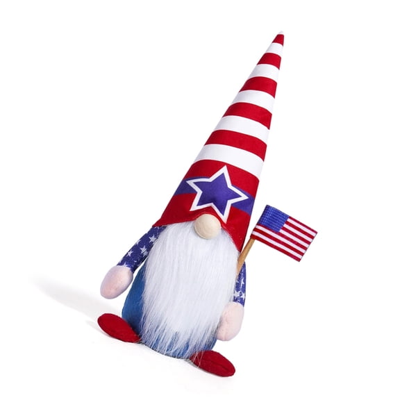 Miiottaa Eye Catching Gnomes Charm Doll for Independence Day Festivitys Decorations