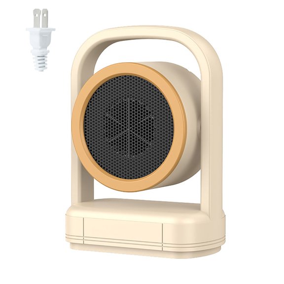Miiottaa Fast Heating Small Heaters Safe Plastic Construction Suitable for Dorm Desktop