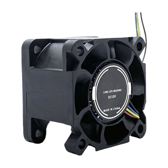 Miiottaa Fast Speed 40x40x28mm 12V 4 Wire PWM Cooling Fan 20000RPM For Server Industrial PC Computer Cabinet Accessories