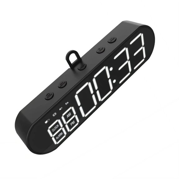 Miiottaa Gym Clock Timer Stop Watch Count Down/Up Workout Timer Interval Clock with Buzzer