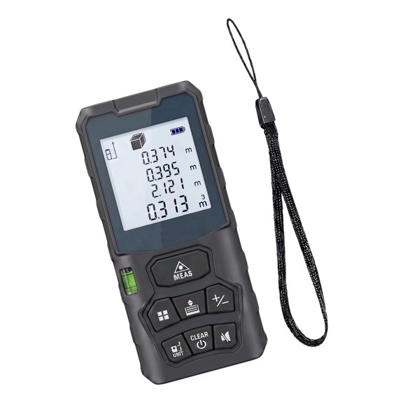 Miiottaa Handheld Distance Measurer with Screen Display Ranges Scope for Room Sizing