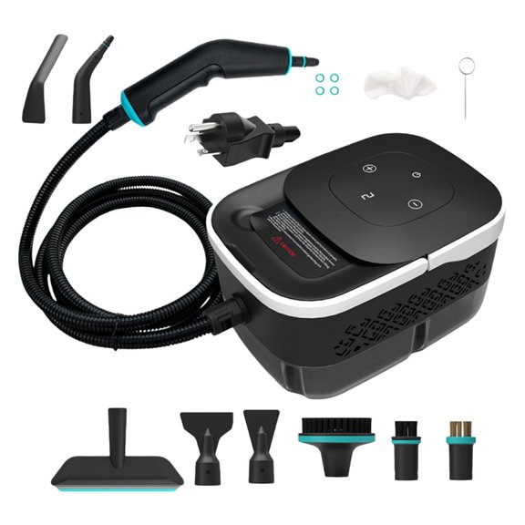 Miiottaa Handheld High Temperature Steam cleaners 6 Settings High Pressure Steam Cleaning Machine for Kitchen Floor Window Car