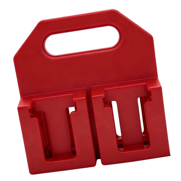 Miiottaa Heavy Duty ABS Plastic Battery Organizers for 18V Tool Multiple Storage Slots