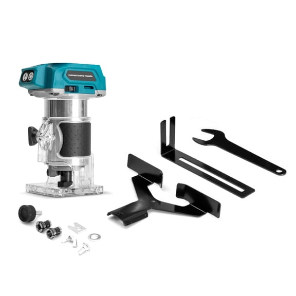 Miiottaa High Performances Variable Speed Cordless Router for Wood Engraving Offering Brushless Motor and 6 Speed Control