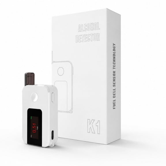 Miiottaa High Precisions Portable Digital Breathalyzer With 200 Record Storage Unit Switches