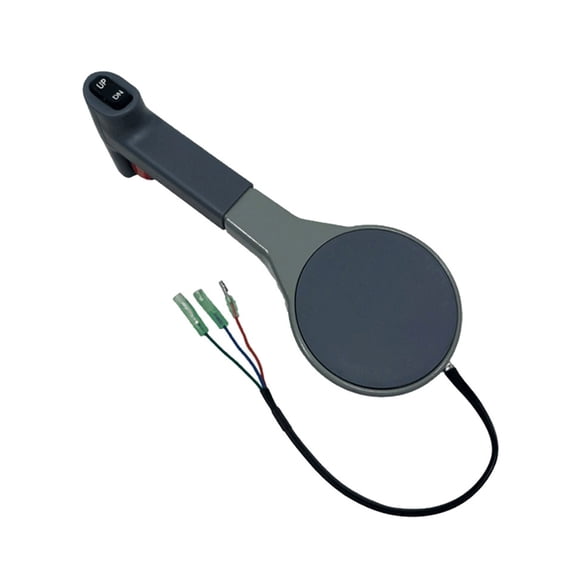 Miiottaa High Quality ABS Material Throttle Handle with Integrated Lift Feature for Outboard Motor Control Box Replacement Part 703-48205-16