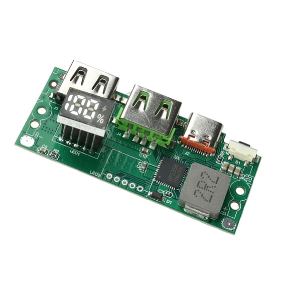 Miiottaa IP5356 Control Board With 4 USB Port Type C Input Output Supports 22.5W Super Fast Charging For Electronics