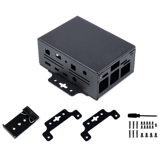 Miiottaa Industrial Metal Enclosure Rail Mount Cooling Simple For 4B Development Board
