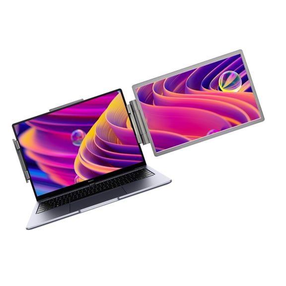 Miiottaa Laptop Screen Extender 1920x1080 14inch FHD Travel Monitor Screen Extension