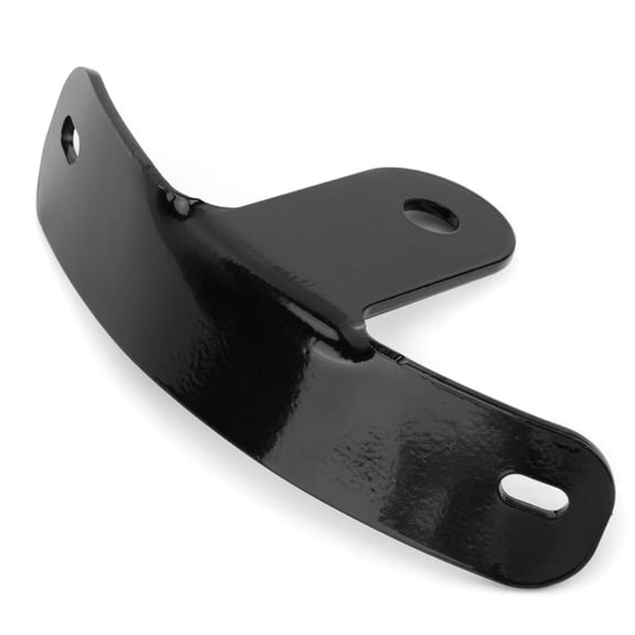 Miiottaa Motorcycle Side Support License Number Holder plate Mount Curved Vertical Stand