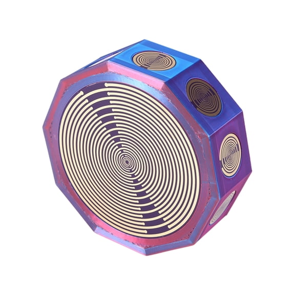 Miiottaa Multi Frequency Energy Oscillator Radiation Purification Gold Plated Disks
