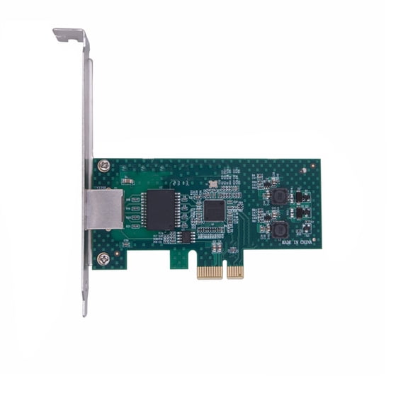 Miiottaa Networking Card PCIE Networking Adapter 82574 Chip 10/100/1000Mbps Gigabit Ethernet Networking Card for Desktop PC