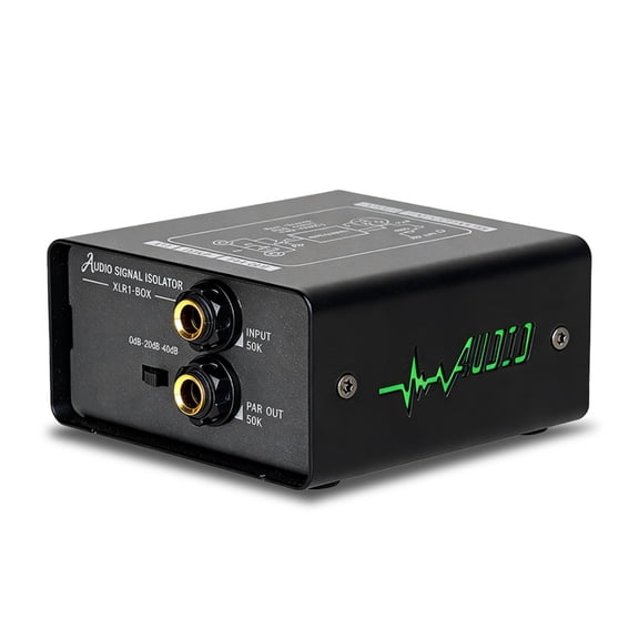 Miiottaa Noise Isolators with 3 Stage Gains Control for Noise Elimination and Lossless Signal Transmission in Recording