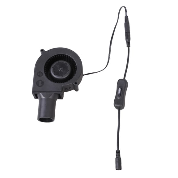 Miiottaa Outdoor Cooking BBQ Fan Charcoal Blower 12V Portable Barbeque Blower with Switching