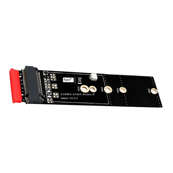 Miiottaa PCIe Compatible M.2 Key A To B Adapters For High speeds Data Transfer And Systems Expansion
