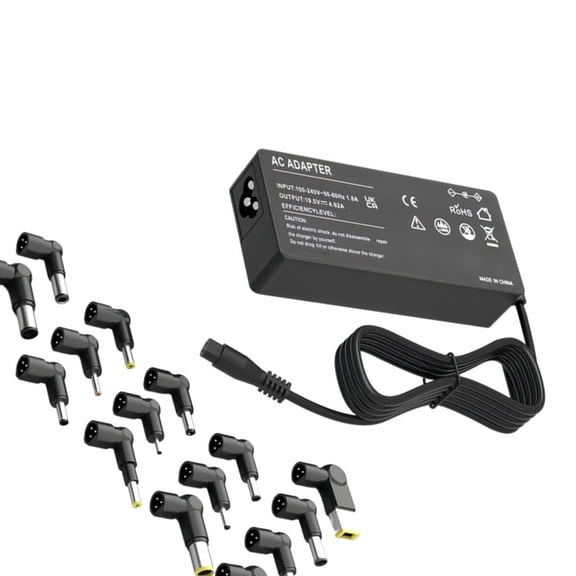 Miiottaa (Pack of 1) Global 90W Notebook Electrical Supply Set Highlighting 16 Couplings Twelve hundred Most Notebook Trademarks and Models