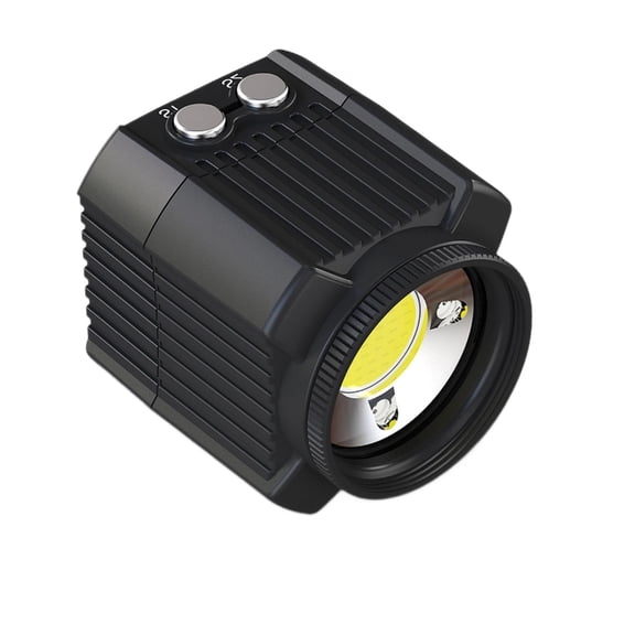 Miiottaa Permanent Aluminum Mixture Plunge Light 5 Color Temperature Preferences 60m Impermeable Rating Extreme Dense Rechargeable LED For Action Cameras