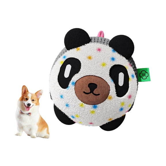 Miiottaa Plush Dolphin Dog Toy Vibrating and Bouncing Interactive Entertainment Teasing Ball for Pet Cats and Dogs