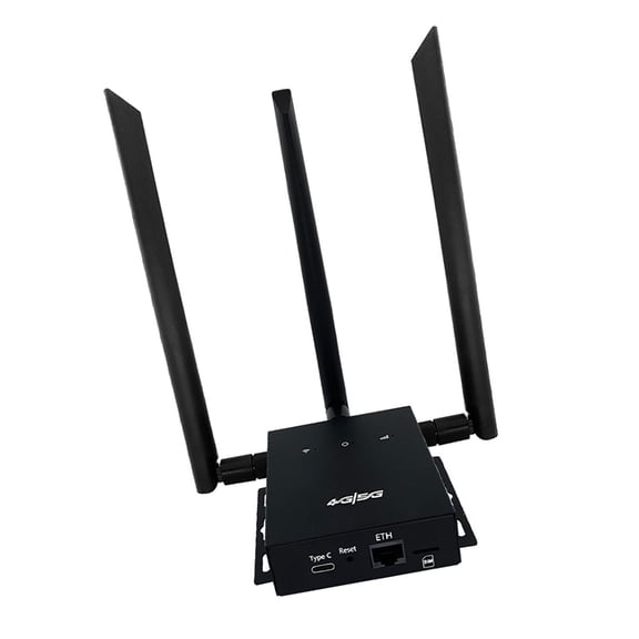 Miiottaa Portable 4G WiFi Router With Removable Antennae Card Slot For Stable Connection Home Office Travel 110V Power