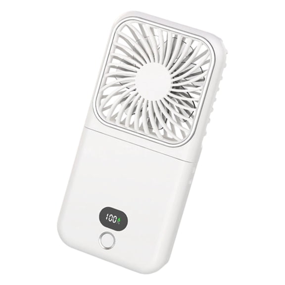 Miiottaa Portable Folding Handheld Fan Featuring cycle Movement And affixed Mirror For Beauty Cooling And Daily Use