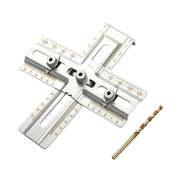 Miiottaa Professional Hole Positioner Tool For Installing Handles On Furniture And Cabinets