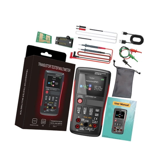 Miiottaa Professional Meter And Digital Multimeter With Auto Component Recognition