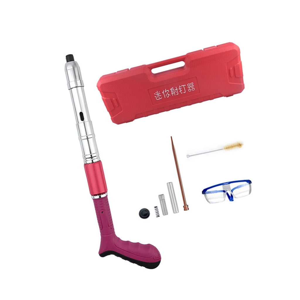 Miiottaa Professional Muffled Nail Guns Tool With Depth Adjustment For Concrete Wood Working For Construction And Decoration