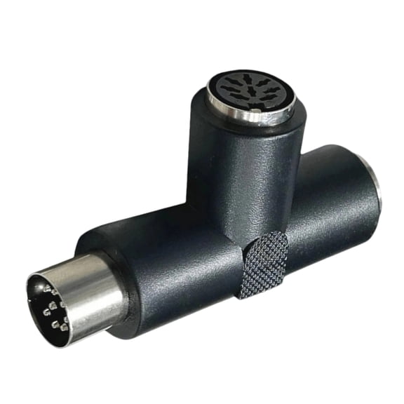 Miiottaa Quick Connecting T Shaped Microphone Adapter Featuring 8Pin Mics Plug for Efficient Setups in Meeting Room Presentations