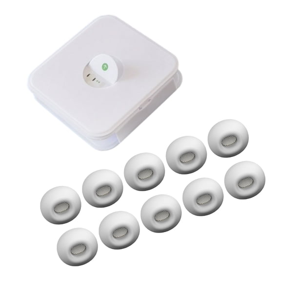 Miiottaa Secure Grip Silicone Ear Tips Earplug For Pro3 Earbuds Noise Isolation Ear Plug