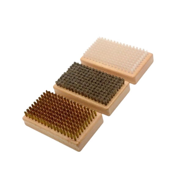 Miiottaa Ski Board Brushes Snowboard Tool Ski Wax Brush Snowboarding Ski Waxing Brush