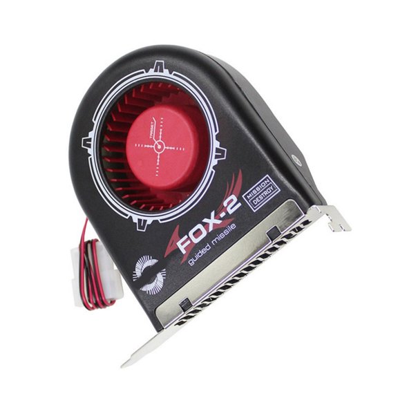 Miiottaa Slot Case Exhaust Fan Blower Replacement For Desktop Computer Frame Graphics Card Cooling Accessories