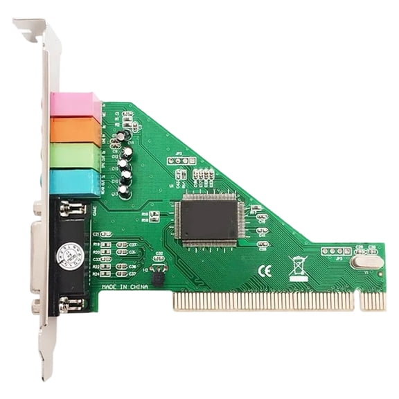 Miiottaa Sound Card 5.1 PCI Sound Effect Surround Card 3D Stereo 8738 Chip Sound Card