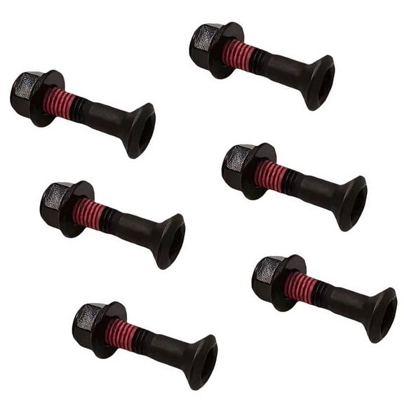 Miiottaa Sprocket Bolt and Nut Kit for Motorcycle Chain Drive Precisions Fit Rustproof