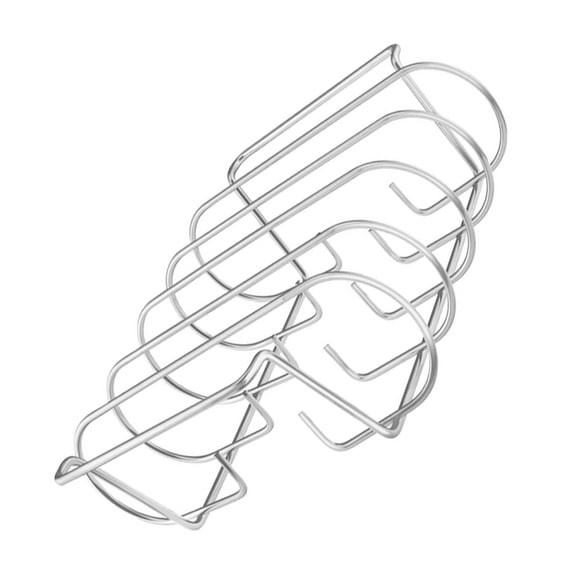 Miiottaa Stainless Steel Cooking Grid Heat Resistant Rib Rack for Steaks Burgers And Vegetables Dishwasher-Safe BBQ Accessory