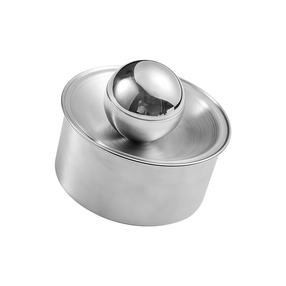 Miiottaa Stainless Steels Dumpling Skin Press Handheld Dough Presser Multipurpose Mould