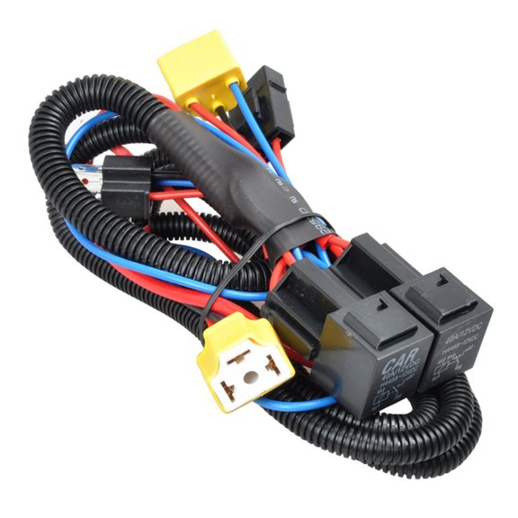 Miiottaa Strong Plastic H4 Headlight Upgrades Wire Harness for Vehicle Improved Lighting