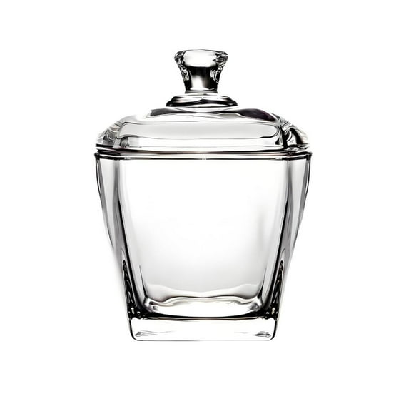 Miiottaa Stylish Sealed Glassy Candy Box Keep Freshness Organize Sweets Countertop Solution