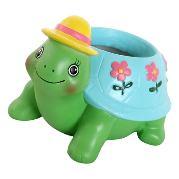 Miiottaa Tortoise Succulents Planter Container Animal Planter Plant Pots Flower Pot