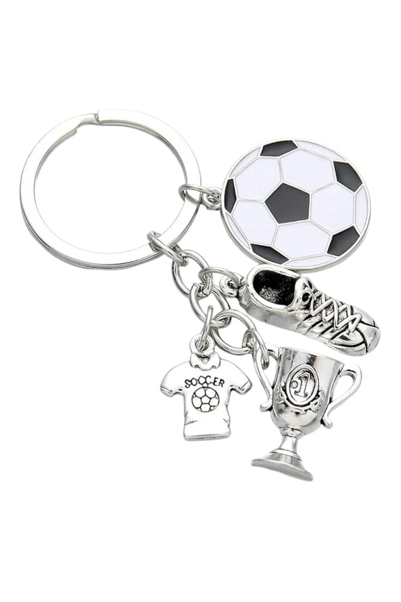 Trendy Football Themed Key Holder Delicate Key Pendant Perfect For Gifting To Players Coaches And Tournament Attendees