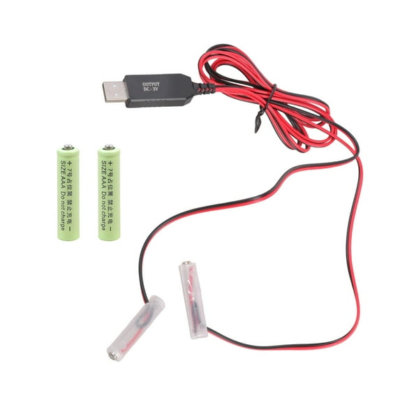 Miiottaa Universal USB to 3V Double Output Power Source for Replacing ...
