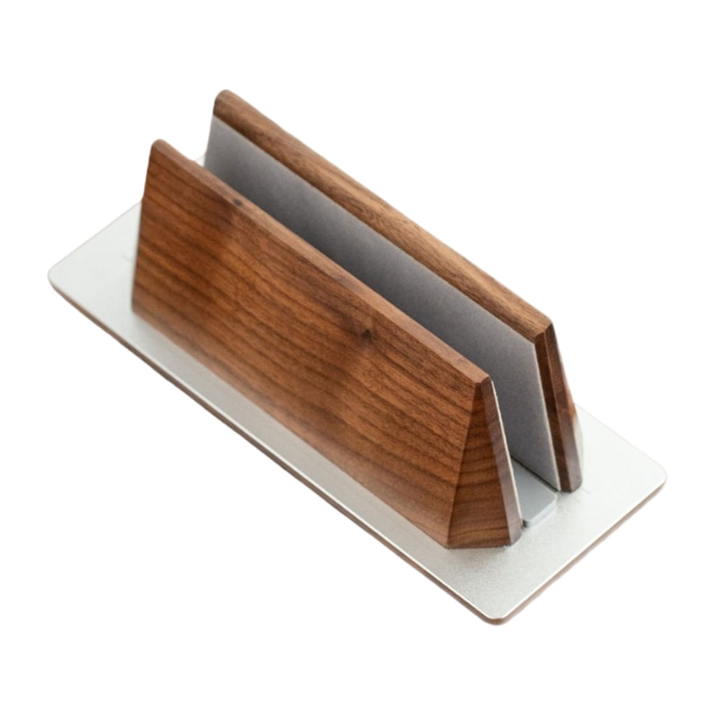 Miiottaa Wood Aluminum Laptop Stand Adjustable for Universal for 11 to 17Inch Cooling